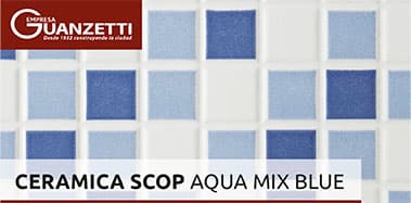  Ceramica Scop Aqua Mix Blue 33 X 33 Cj 1,96 M2