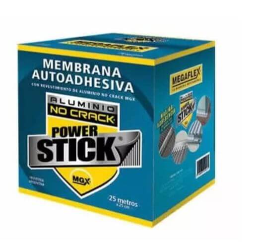 Membrana Asfaltica Megaflex Power Stick 0.15X1Mt Roja