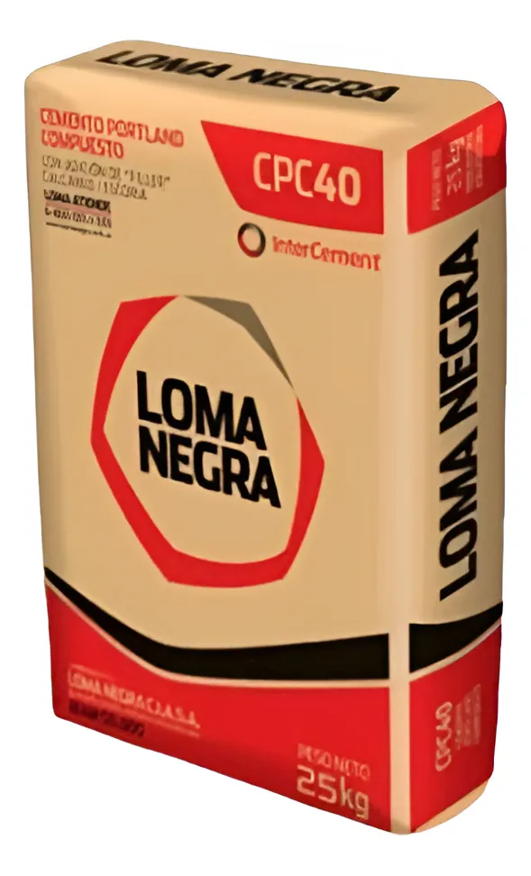 Cemento Loma Negra bolsa de 25 Kgs.