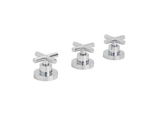 BIDET MOZART BOSTON CROMADO 3 LLAVES 8973