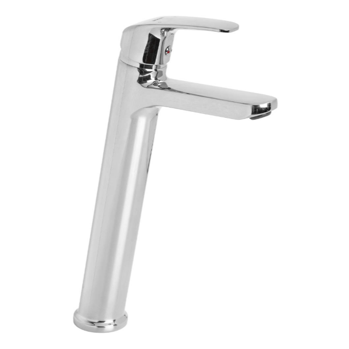 MONOCOM.LAVATORIO MOZART KABUL ALTA CROMADA 9499