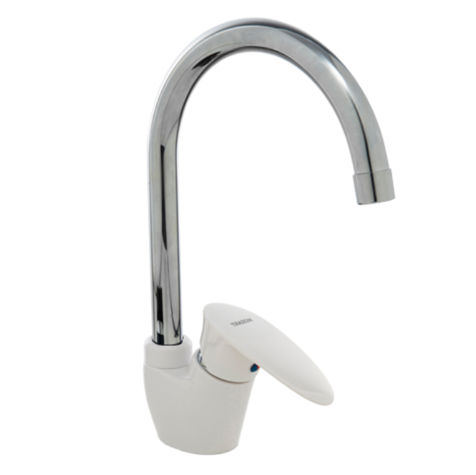 MONOCOM.MESADA MOZART DOHA CISNE ABS BLANCO 7494