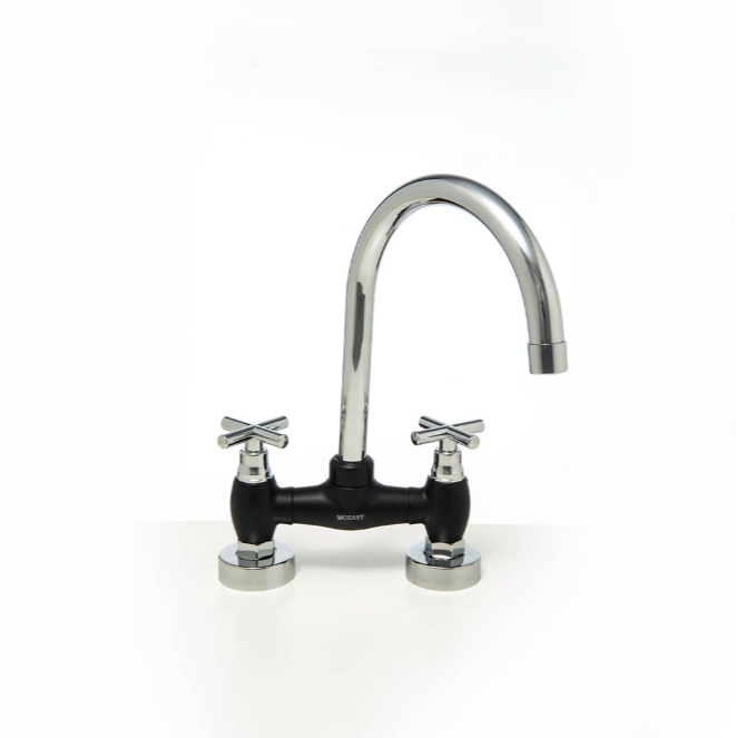 MEZCLADORA MOZART ABS PEKIN NEGRA MESADA VOL.CRUZ 7273