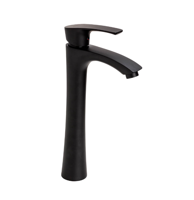 MONOCOM.LAVATORIO MOZART OSLO ALTO NEGRO 7197
