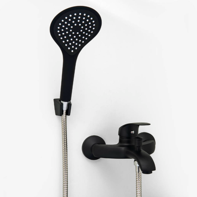 MONOC.DUCHA MOZART VITRA NEGRA CON TRANSFER. 7421