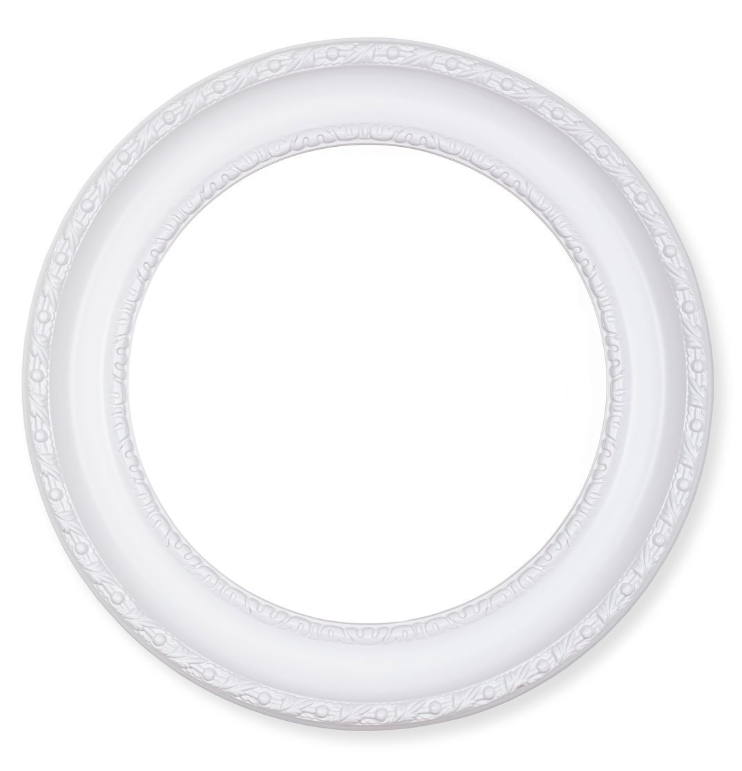 ESPEJO MISIONES MONARCA  BLANCO E7096