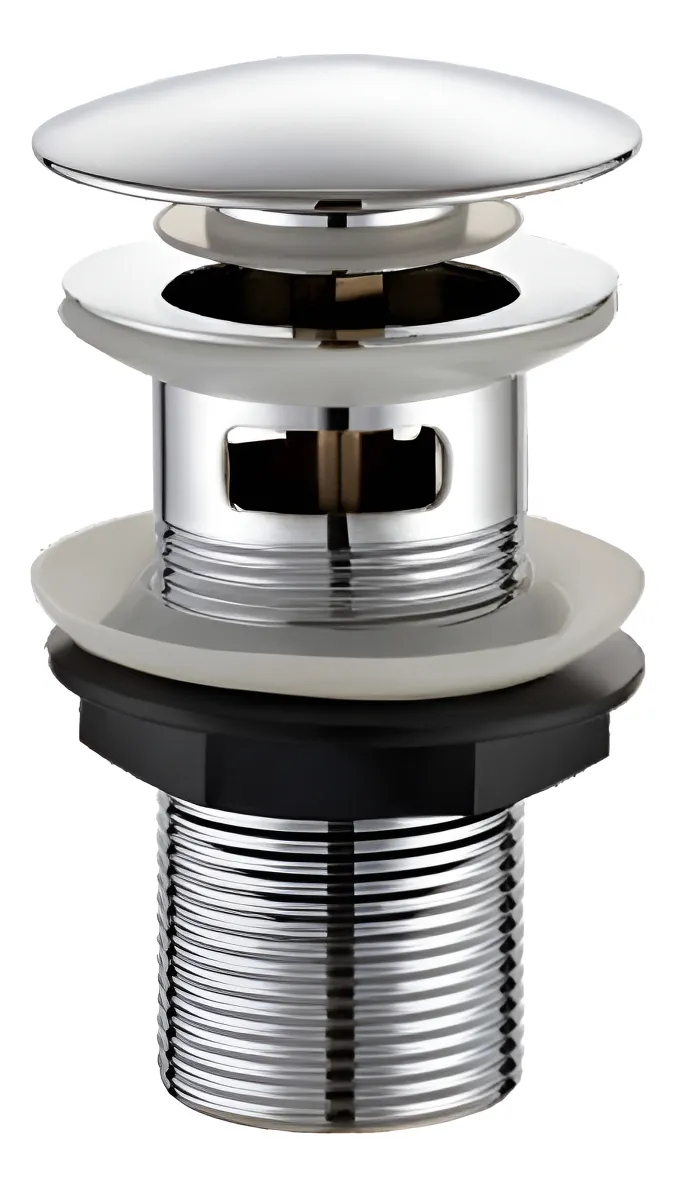 SOPAPA IDEAL CLICK CLACK ACERO C/DESBORDE 1651