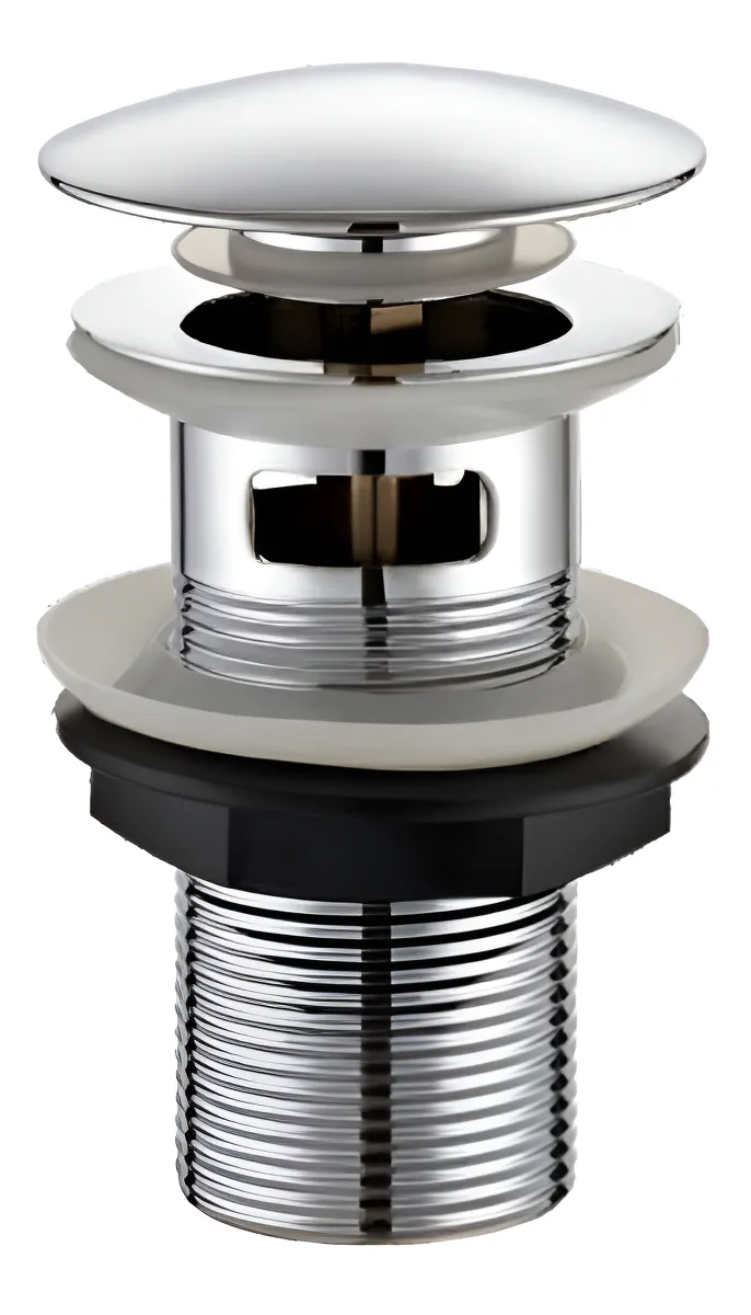 SOPAPA IDEAL CLICK CLACK PLASTICA CROMADA C/DESB 1672