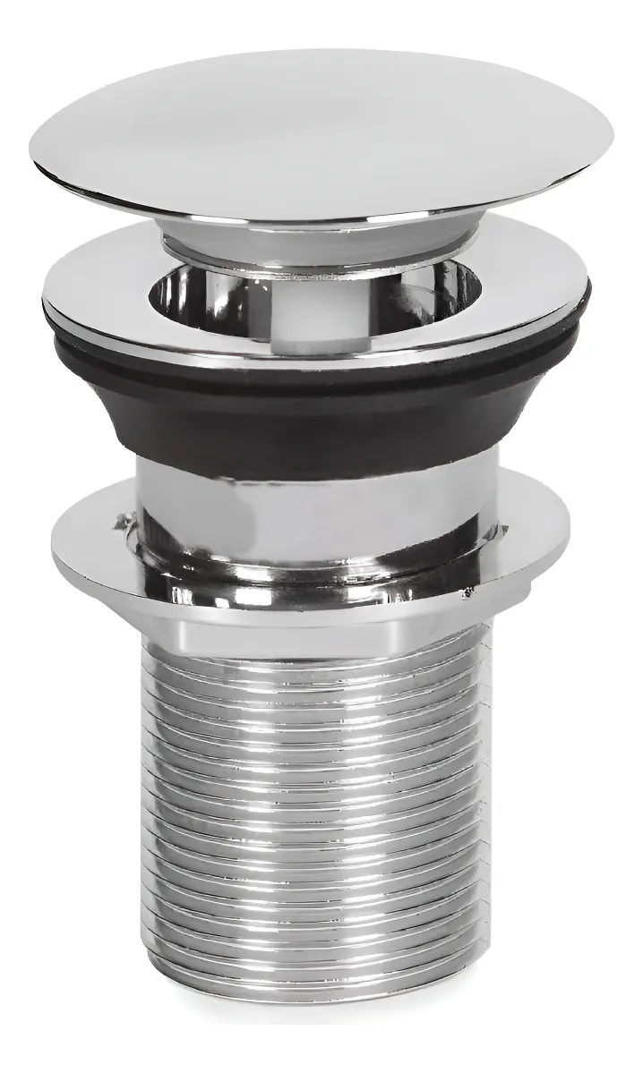 SOPAPA IDEAL CLICK CLACK PLASTICA CROMADA S/DESB. 1670