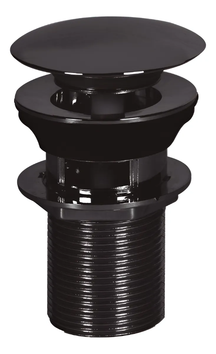 SOPAPA IDEAL CLICK CLACK PLASTICA NEGRA MATE C/DESB. 1676