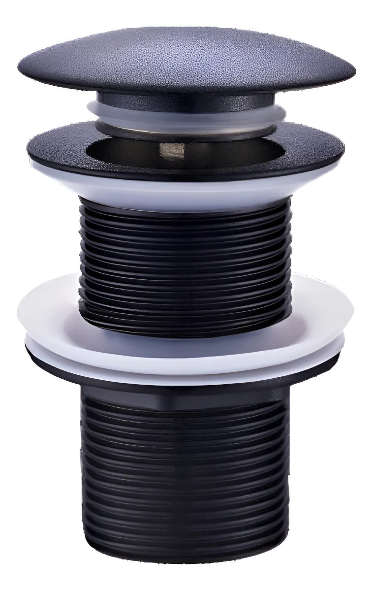 SOPAPA IDEAL CLICK CLACK PLASTICA NEGRA MATE S/DESB 1674