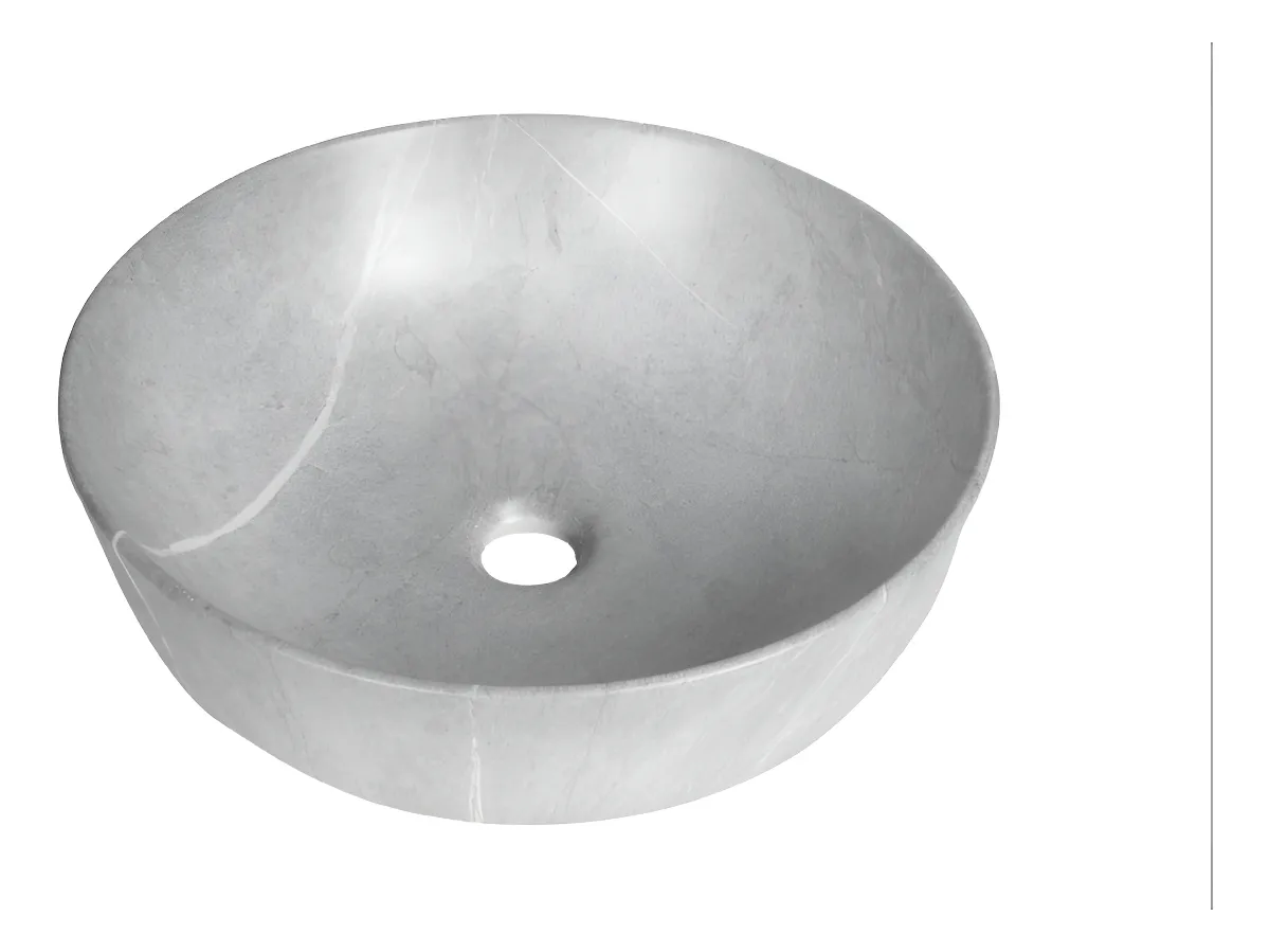 BACHA IDEAL MARMOLADA CIRCULAR GRIS 10230