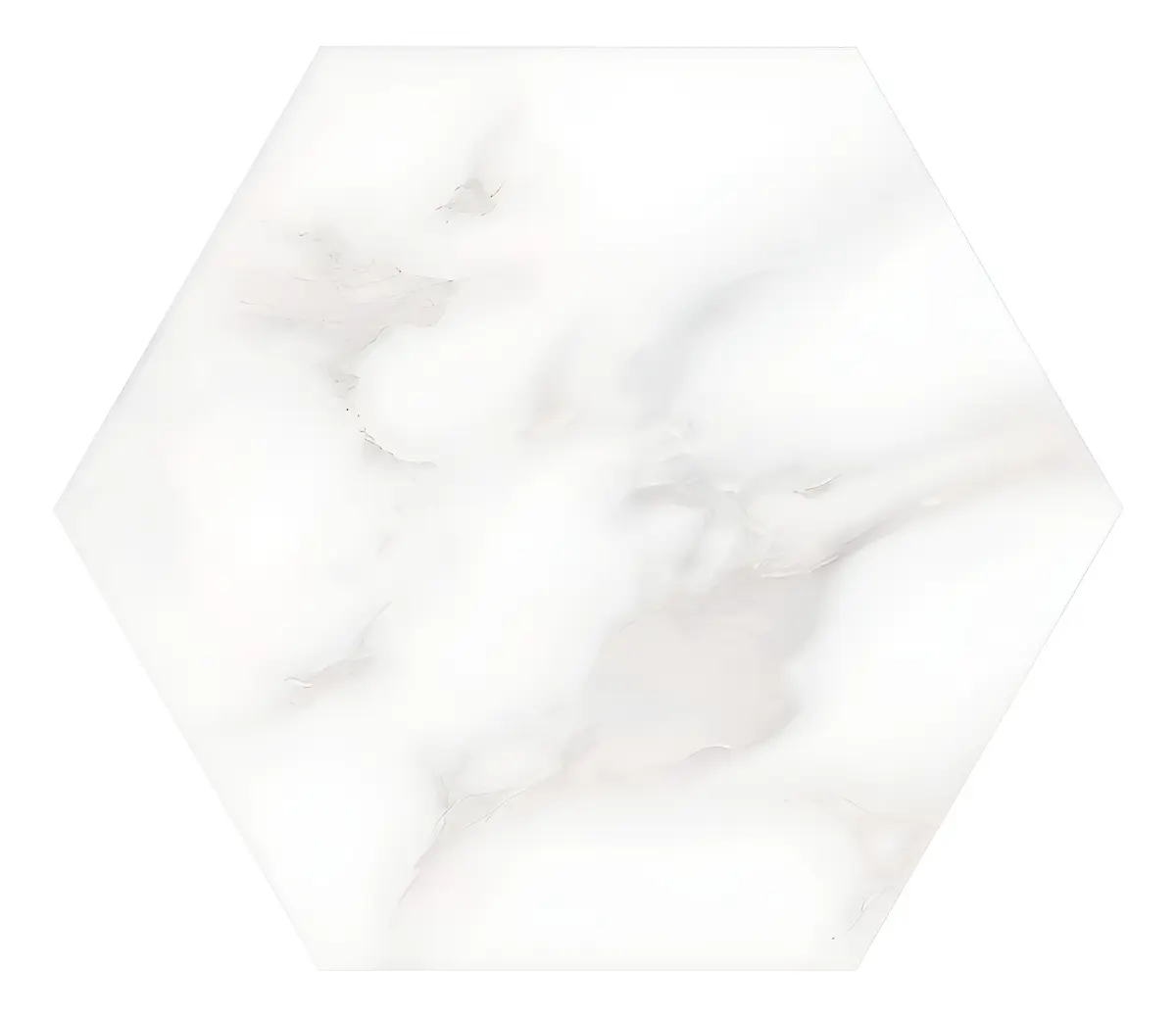 CER. MISIONES HEXAGONAL 17X19,5 CJ.1M2 CALACATTA BC1502